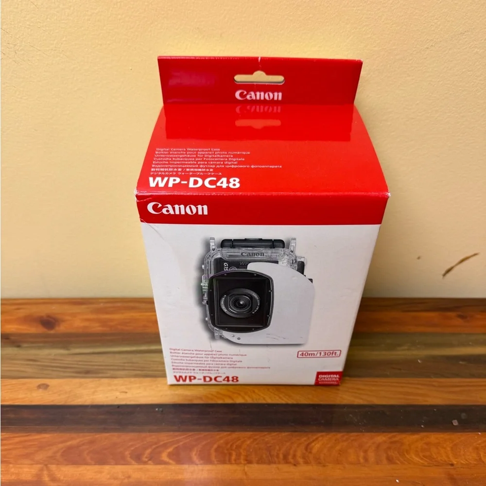 Canon WP-DC48 Waterproof Case Accessory for Canon Powershot Digital Camera New